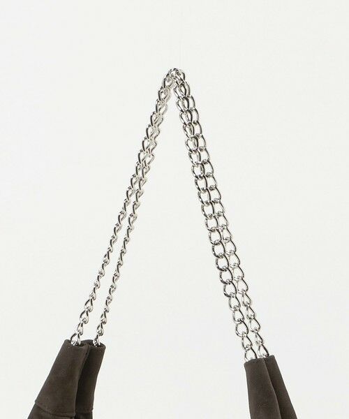 BEAUTY&YOUTH UNITED ARROWS / ビューティー&ユース ユナイテッドアローズ ショルダーバッグ | スエードライク チェーン ショルダーバッグ | 詳細16