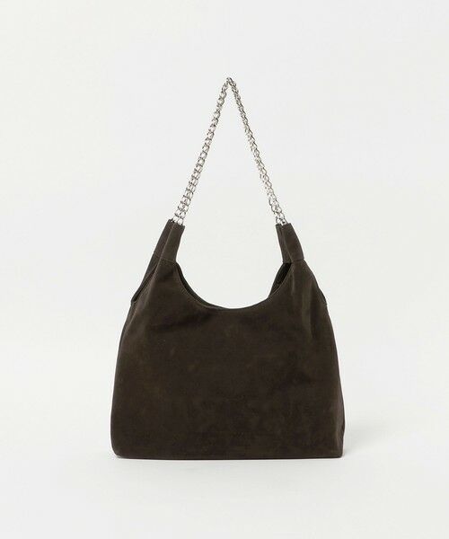 BEAUTY&YOUTH UNITED ARROWS / ビューティー&ユース ユナイテッドアローズ ショルダーバッグ | スエードライク チェーン ショルダーバッグ | 詳細14