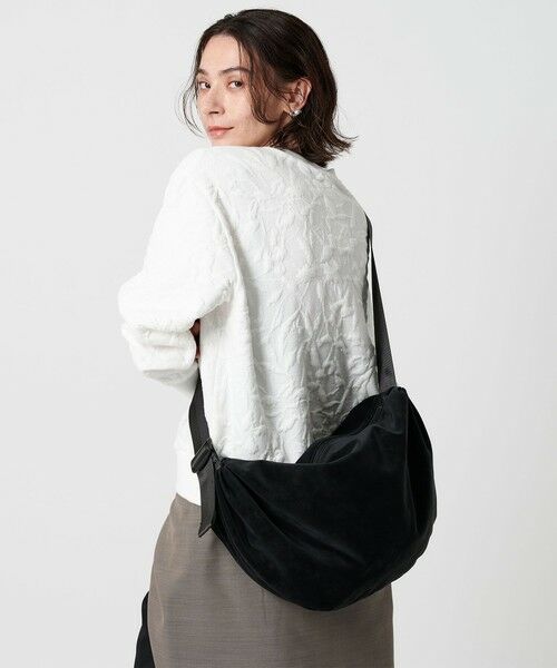 BEAUTY&YOUTH UNITED ARROWS / ビューティー&ユース ユナイテッドアローズ ショルダーバッグ | ギャザー ラウンド ショルダーバッグ | 詳細1