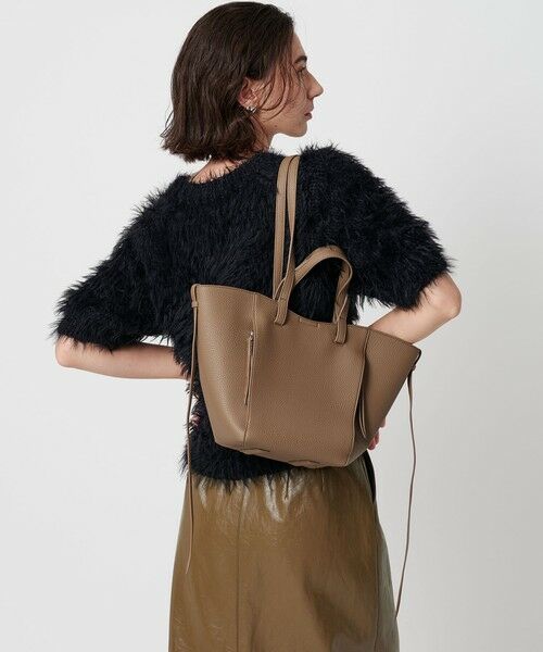 BEAUTY&YOUTH UNITED ARROWS / ビューティー&ユース ユナイテッドアローズ トートバッグ | ジップポケット 2ハンドル トートバッグ -2WAY- | 詳細14