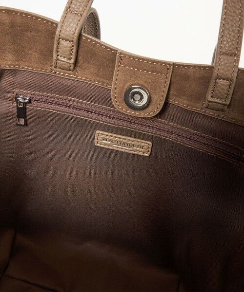 BEAUTY&YOUTH UNITED ARROWS / ビューティー&ユース ユナイテッドアローズ トートバッグ | ジップポケット 2ハンドル トートバッグ -2WAY- | 詳細24