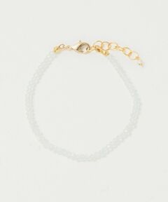 BEAUTY&YOUTH UNITED ARROWS / ビューティー&ユース ユナイテッドアローズ ブレスレット・バングル | ＜Causerie＞ストーン カット ブレスレット