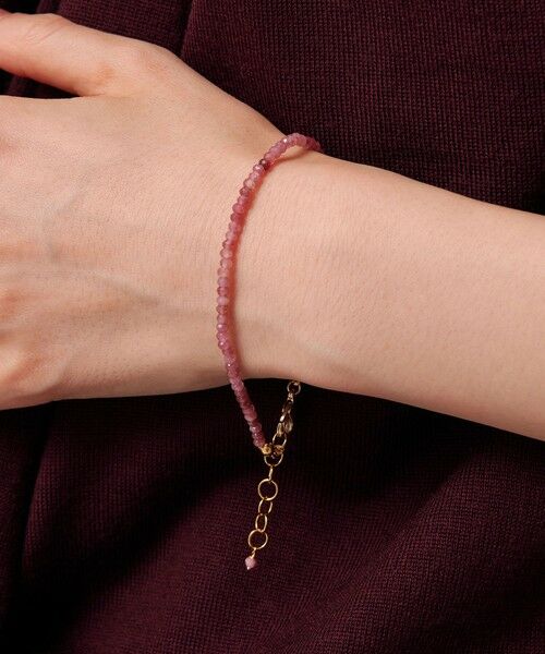 BEAUTY&YOUTH UNITED ARROWS / ビューティー&ユース ユナイテッドアローズ ブレスレット・バングル | ＜Causerie＞ストーン カット ブレスレット | 詳細2