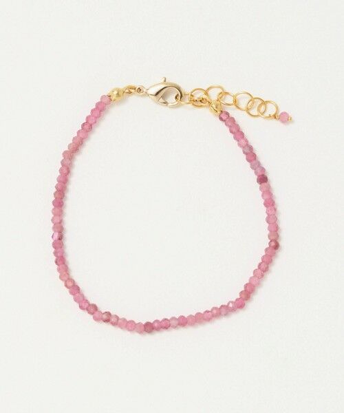 BEAUTY&YOUTH UNITED ARROWS / ビューティー&ユース ユナイテッドアローズ ブレスレット・バングル | ＜Causerie＞ストーン カット ブレスレット | 詳細3