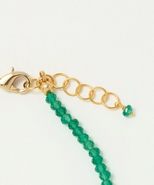 BEAUTY&YOUTH UNITED ARROWS / ビューティー&ユース ユナイテッドアローズ ブレスレット・バングル | ＜Causerie＞ストーン カット ブレスレット | 詳細7