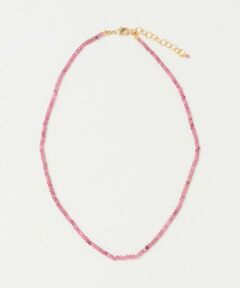 BEAUTY&YOUTH UNITED ARROWS / ビューティー&ユース ユナイテッドアローズ ネックレス・ペンダント・チョーカー | ＜Causerie＞ストーン カット ショートネックレス