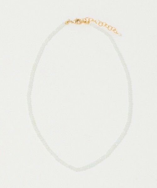 BEAUTY&YOUTH UNITED ARROWS / ビューティー&ユース ユナイテッドアローズ ネックレス・ペンダント・チョーカー | ＜Causerie＞ストーン カット ショートネックレス | 詳細2