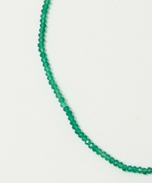 BEAUTY&YOUTH UNITED ARROWS / ビューティー&ユース ユナイテッドアローズ ネックレス・ペンダント・チョーカー | ＜Causerie＞ストーン カット ショートネックレス | 詳細3