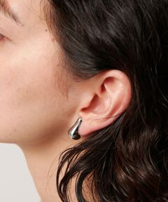 試着のみ未使用BAQLESSミニフープ ピアス シルバー ユナイテッドアローズ BAQLESS＞ミニフープ ピアス