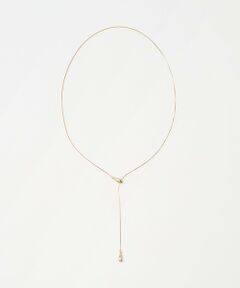 BEAUTY&YOUTH UNITED ARROWS / ビューティー&ユース ユナイテッドアローズ ネックレス・ペンダント・チョーカー | メタルドロップ スライダーネックレス