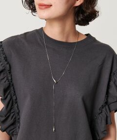 BEAUTY&YOUTH UNITED ARROWS / ビューティー&ユース ユナイテッドアローズ ネックレス・ペンダント・チョーカー | メタルドロップ スライダーネックレス