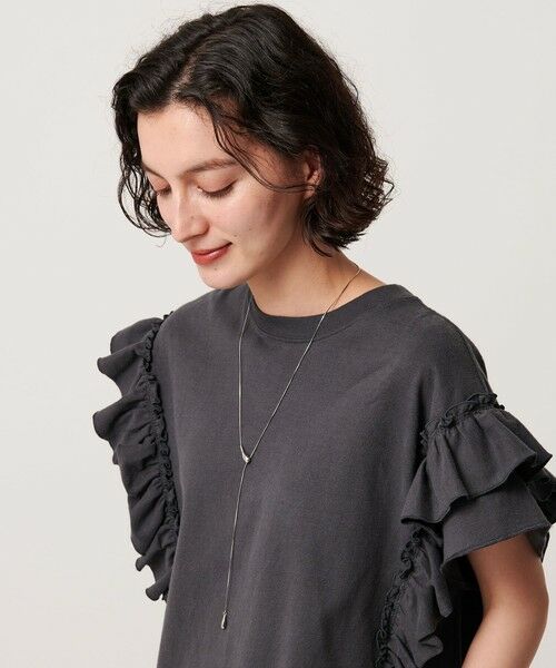 BEAUTY&YOUTH UNITED ARROWS / ビューティー&ユース ユナイテッドアローズ ネックレス・ペンダント・チョーカー | メタルドロップ スライダーネックレス | 詳細5