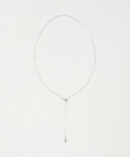 BEAUTY&YOUTH UNITED ARROWS / ビューティー&ユース ユナイテッドアローズ ネックレス・ペンダント・チョーカー | メタルドロップ スライダーネックレス | 詳細6