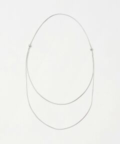 BEAUTY&YOUTH UNITED ARROWS / ビューティー&ユース ユナイテッドアローズ ネックレス・ペンダント・チョーカー | メタルボール スライダーネックレス