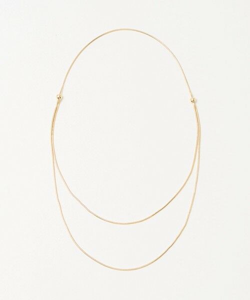 BEAUTY&YOUTH UNITED ARROWS / ビューティー&ユース ユナイテッドアローズ ネックレス・ペンダント・チョーカー | メタルボール スライダーネックレス | 詳細2