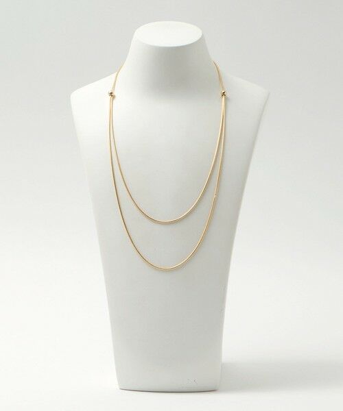 BEAUTY&YOUTH UNITED ARROWS / ビューティー&ユース ユナイテッドアローズ ネックレス・ペンダント・チョーカー | メタルボール スライダーネックレス | 詳細5