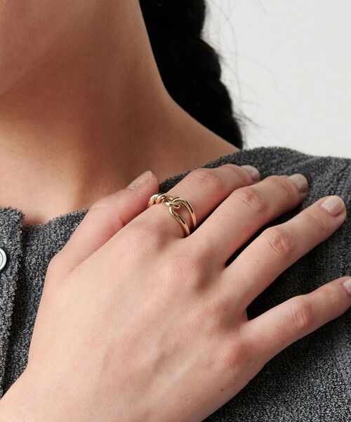 BEAUTY&YOUTH UNITED ARROWS / ビューティー&ユース ユナイテッドアローズ リング | メタル ヒネリ ノットリング | 詳細1