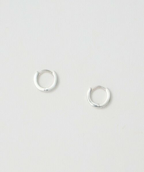 BEAUTY&YOUTH UNITED ARROWS / ビューティー&ユース ユナイテッドアローズ ピアス・イヤリング | ＜BAITS＞キュービックジルコニア ミニフープ ピアス | 詳細3