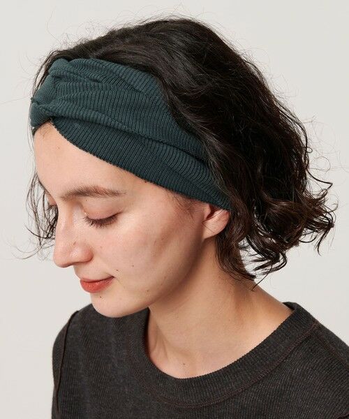 BEAUTY & YOUTH UNITED ARROWS/ビューティー&ユース ユナイテッドアローズ ＜La maison de Lyllis＞ループ ヘアバンド DK. GREEN FREE
