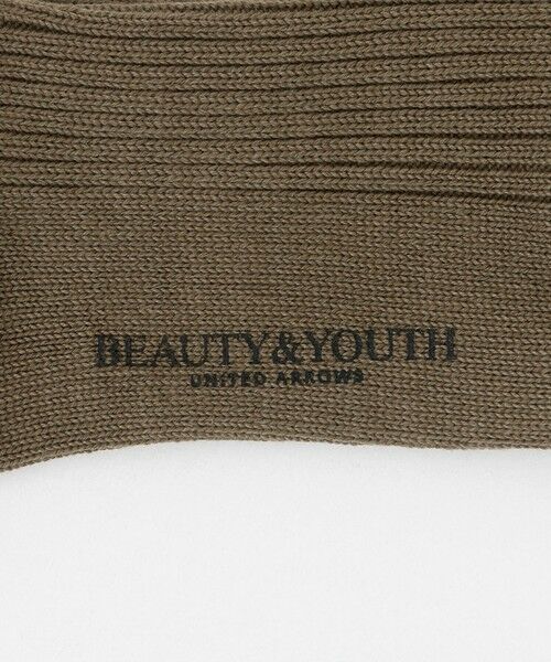 BEAUTY&YOUTH UNITED ARROWS / ビューティー&ユース ユナイテッドアローズ ソックス | カラー リブ ソックス | 詳細6