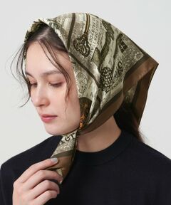 BEAUTY&YOUTH UNITED ARROWS / ビューティー&ユース ユナイテッドアローズ バンダナ・スカーフ | ＜AULENTTI＞ヴィンテージ プリント スカーフ