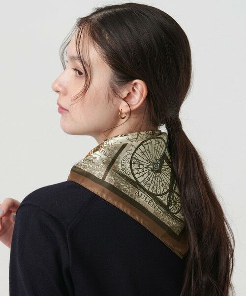 BEAUTY&YOUTH UNITED ARROWS / ビューティー&ユース ユナイテッドアローズ バンダナ・スカーフ | ＜AULENTTI＞ヴィンテージ プリント スカーフ | 詳細3