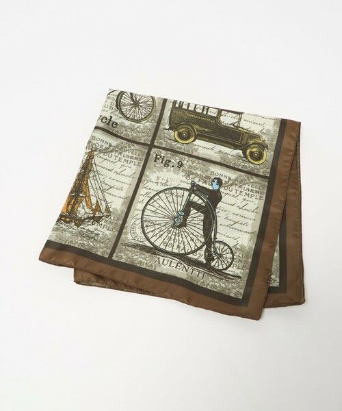 BEAUTY&YOUTH UNITED ARROWS / ビューティー&ユース ユナイテッドアローズ バンダナ・スカーフ | ＜AULENTTI＞ヴィンテージ プリント スカーフ | 詳細4