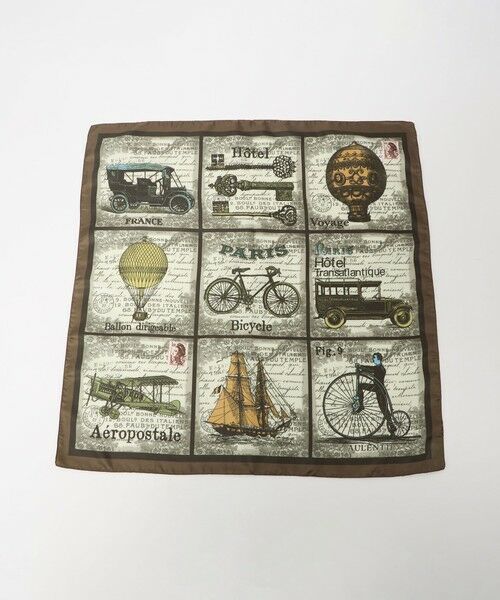 BEAUTY&YOUTH UNITED ARROWS / ビューティー&ユース ユナイテッドアローズ バンダナ・スカーフ | ＜AULENTTI＞ヴィンテージ プリント スカーフ | 詳細5