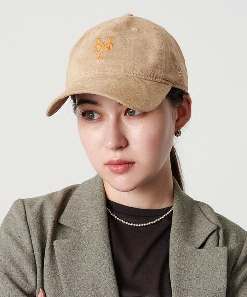 BEAUTY&YOUTH UNITED ARROWS / ビューティー&ユース ユナイテッドアローズ キャップ | 【別注】＜NEW ERA＞スエードライク ロゴ キャップ | 詳細6