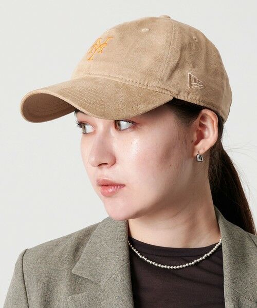 BEAUTY&YOUTH UNITED ARROWS / ビューティー&ユース ユナイテッドアローズ キャップ | 【別注】＜NEW ERA＞スエードライク ロゴ キャップ | 詳細7