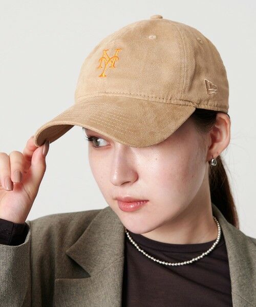 BEAUTY&YOUTH UNITED ARROWS / ビューティー&ユース ユナイテッドアローズ キャップ | 【別注】＜NEW ERA＞スエードライク ロゴ キャップ | 詳細8