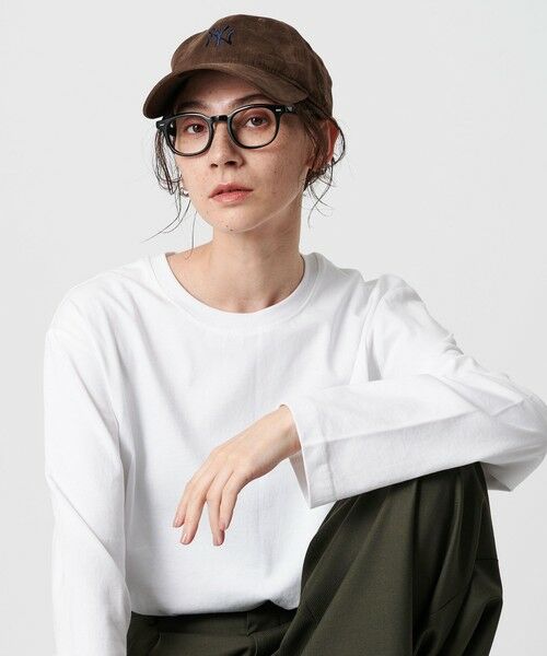 BEAUTY&YOUTH UNITED ARROWS / ビューティー&ユース ユナイテッドアローズ キャップ | 【別注】＜NEW ERA＞スエードライク ロゴ キャップ | 詳細17