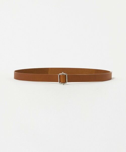 BEAUTY&YOUTH UNITED ARROWS / ビューティー&ユース ユナイテッドアローズ ベルト・サスペンダー | ＜ART BROWN＞レザー スクエアバックル ベルト | 詳細4