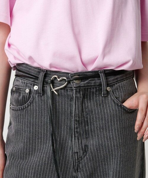 BEAUTY&YOUTH UNITED ARROWS / ビューティー&ユース ユナイテッドアローズ ベルト・サスペンダー | ＜LAPUIS＞ハート パーツ ベルト | 詳細1