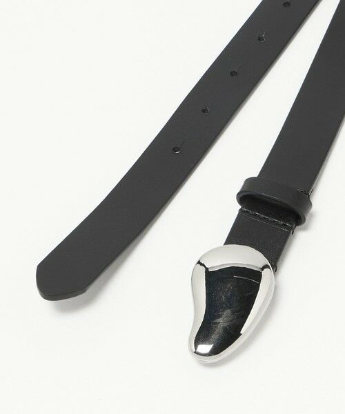 BEAUTY&YOUTH UNITED ARROWS / ビューティー&ユース ユナイテッドアローズ ベルト・サスペンダー | ＜LE VERNIS＞Poire レザーベルト | 詳細4