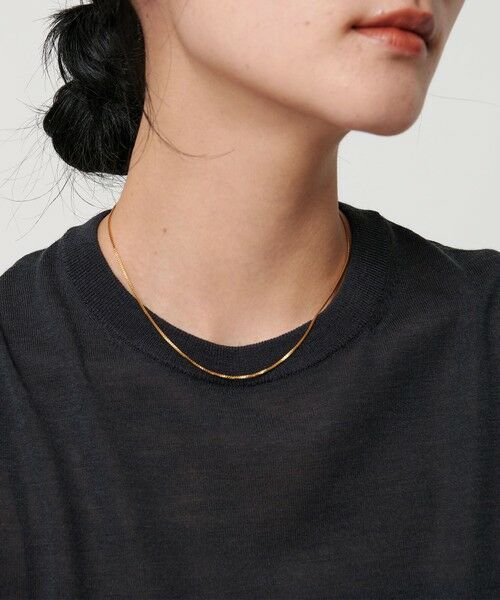 BEAUTY&YOUTH UNITED ARROWS / ビューティー&ユース ユナイテッドアローズ ネックレス・ペンダント・チョーカー | ＜by Preek＞ベネ スネークチェーン ネックレス | 詳細1