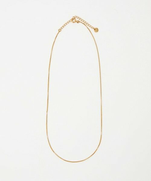 BEAUTY&YOUTH UNITED ARROWS / ビューティー&ユース ユナイテッドアローズ ネックレス・ペンダント・チョーカー | ＜by Preek＞ベネ スネークチェーン ネックレス | 詳細3