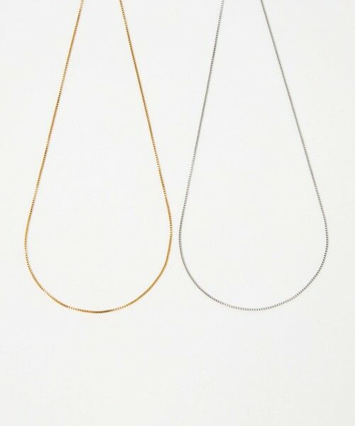 BEAUTY&YOUTH UNITED ARROWS / ビューティー&ユース ユナイテッドアローズ ネックレス・ペンダント・チョーカー | ＜by Preek＞ベネ スネークチェーン ネックレス | 詳細6