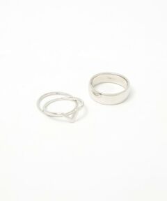 BEAUTY&YOUTH UNITED ARROWS / ビューティー&ユース ユナイテッドアローズ リング | ＜by Preek＞3SET BOLD リング