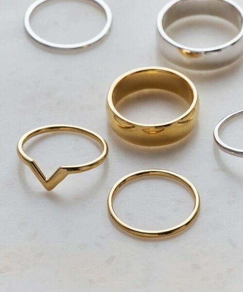 BEAUTY&YOUTH UNITED ARROWS / ビューティー&ユース ユナイテッドアローズ リング | ＜by Preek＞3SET BOLD リング | 詳細11