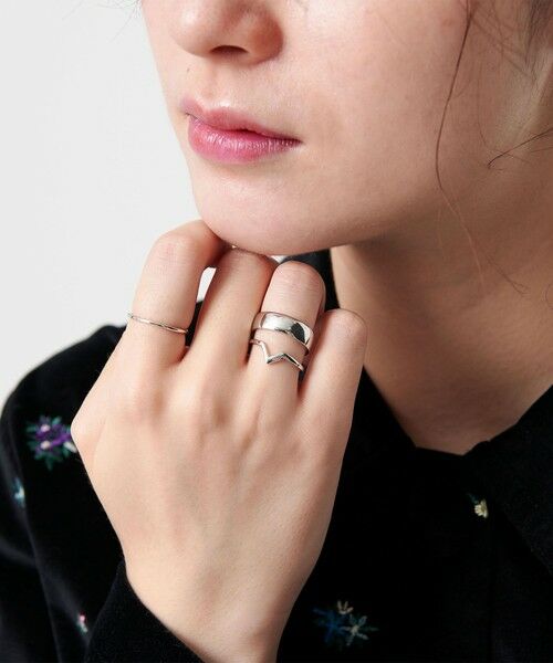 BEAUTY&YOUTH UNITED ARROWS / ビューティー&ユース ユナイテッドアローズ リング | ＜by Preek＞3SET BOLD リング | 詳細3