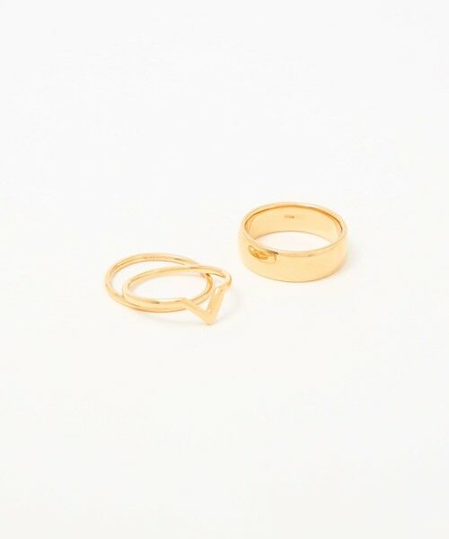 BEAUTY&YOUTH UNITED ARROWS / ビューティー&ユース ユナイテッドアローズ リング | ＜by Preek＞3SET BOLD リング | 詳細5
