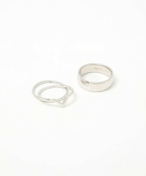 BEAUTY & YOUTH UNITED ARROWS/ビューティー&ユース ユナイテッドアローズ <by Preek>3SET BOLD リング SILVER 13 BEAUTY & YOUTH UNITED ARROWS/ビューティー&ユース ユナイテッドアローズ <by Preek>3SET BOLD リング SILVER 13