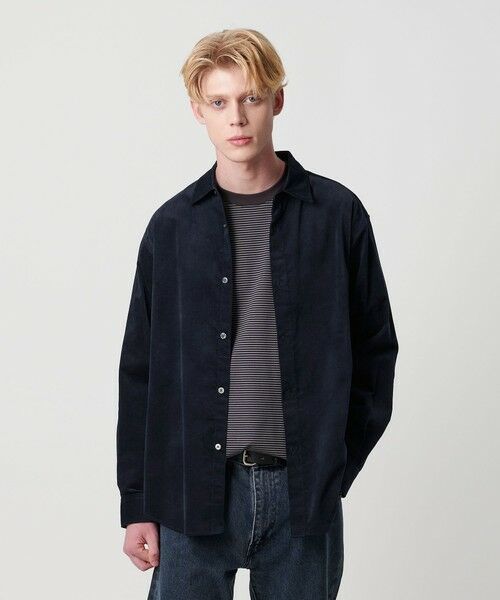 BEAUTY&YOUTH UNITED ARROWS / ビューティー&ユース ユナイテッドアローズ シャツ・ブラウス | ベルベティーン レギュラーシャツ FORM型 | 詳細10