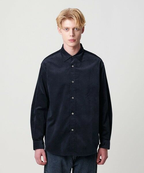 BEAUTY&YOUTH UNITED ARROWS / ビューティー&ユース ユナイテッドアローズ シャツ・ブラウス | ベルベティーン レギュラーシャツ FORM型 | 詳細13