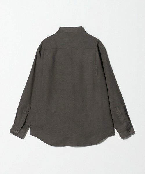 BEAUTY&YOUTH UNITED ARROWS / ビューティー&ユース ユナイテッドアローズ シャツ・ブラウス | スエード タッチ レギュラー シャツ FORM型 | 詳細8