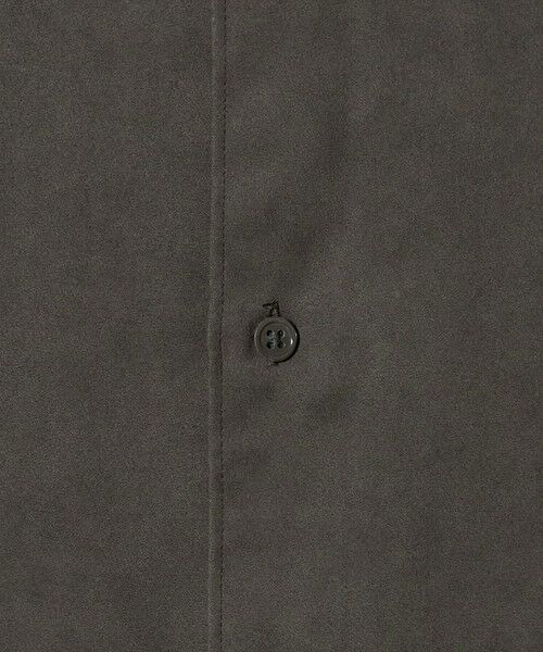 BEAUTY&YOUTH UNITED ARROWS / ビューティー&ユース ユナイテッドアローズ シャツ・ブラウス | スエード タッチ レギュラー シャツ FORM型 | 詳細10