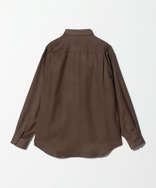 BEAUTY&YOUTH UNITED ARROWS / ビューティー&ユース ユナイテッドアローズ シャツ・ブラウス | スエード タッチ レギュラー シャツ FORM型 | 詳細14