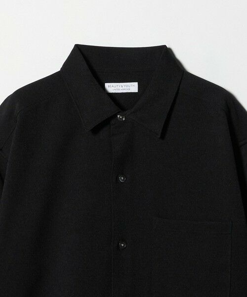 BEAUTY&YOUTH UNITED ARROWS / ビューティー&ユース ユナイテッドアローズ シャツ・ブラウス | 【WEB限定 WARDROBE SMART】ウールライク シャツ | 詳細8