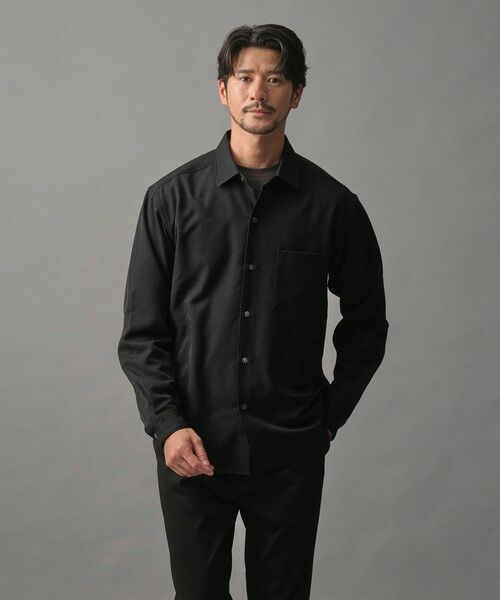 BEAUTY&YOUTH UNITED ARROWS / ビューティー&ユース ユナイテッドアローズ シャツ・ブラウス | 【WEB限定 WARDROBE SMART】ウールライク シャツ | 詳細1